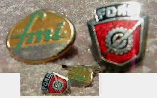 2 ford tie pins (no spaces)