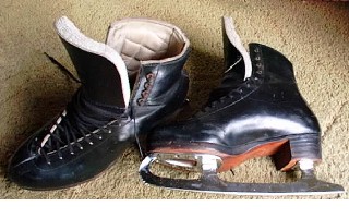 mens 8.5 riedell royal figure skates